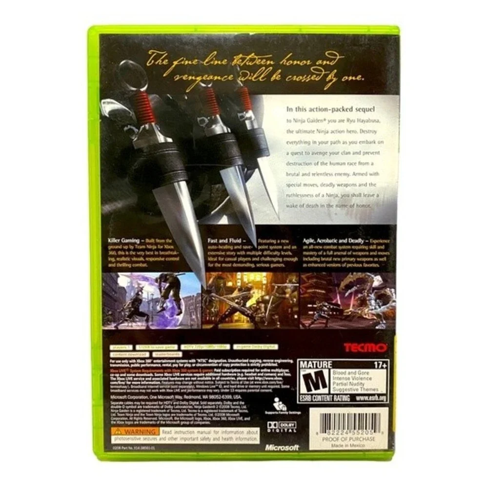 Ninja Gaiden II Xbox 360